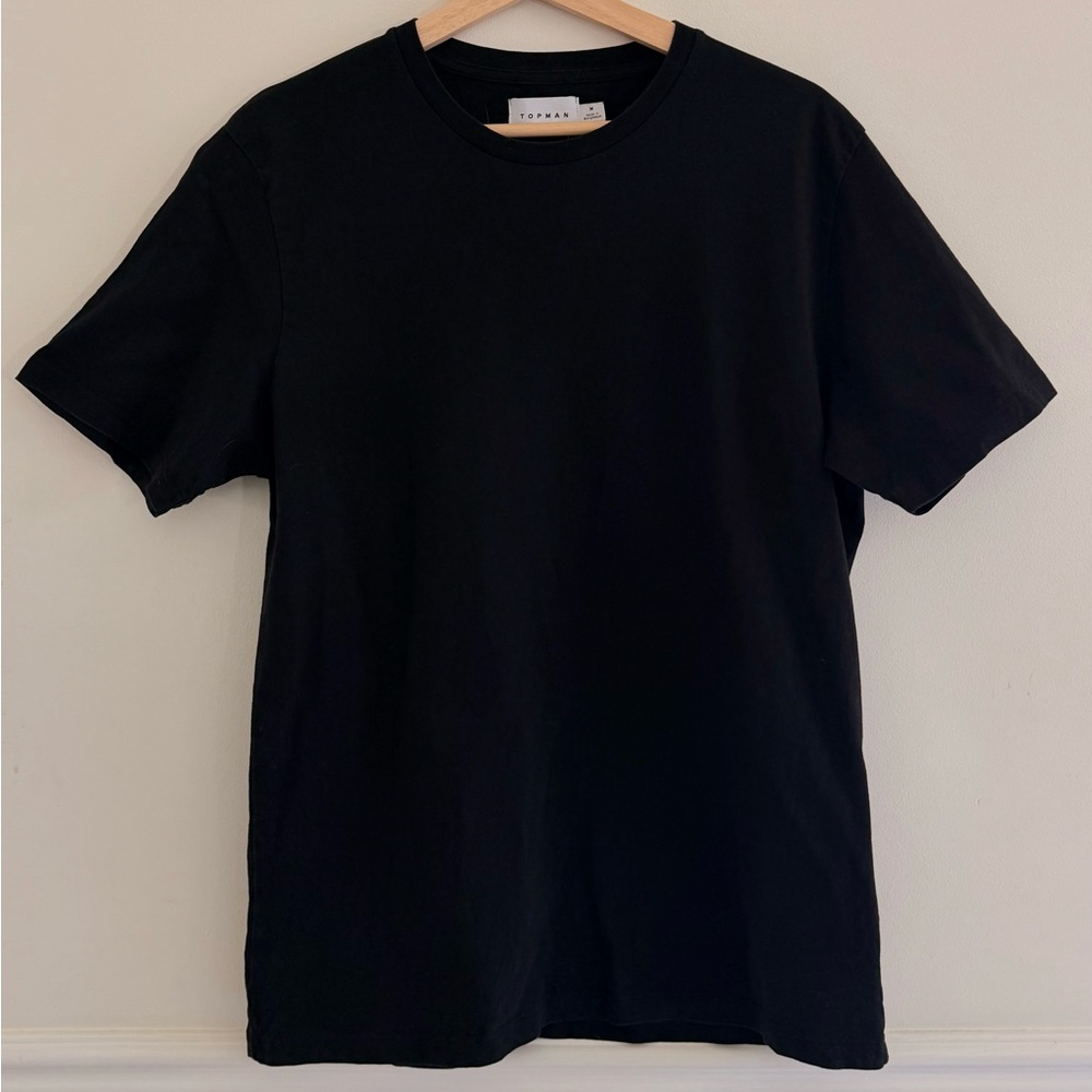 TOPMAN Classic Black T-Shirt